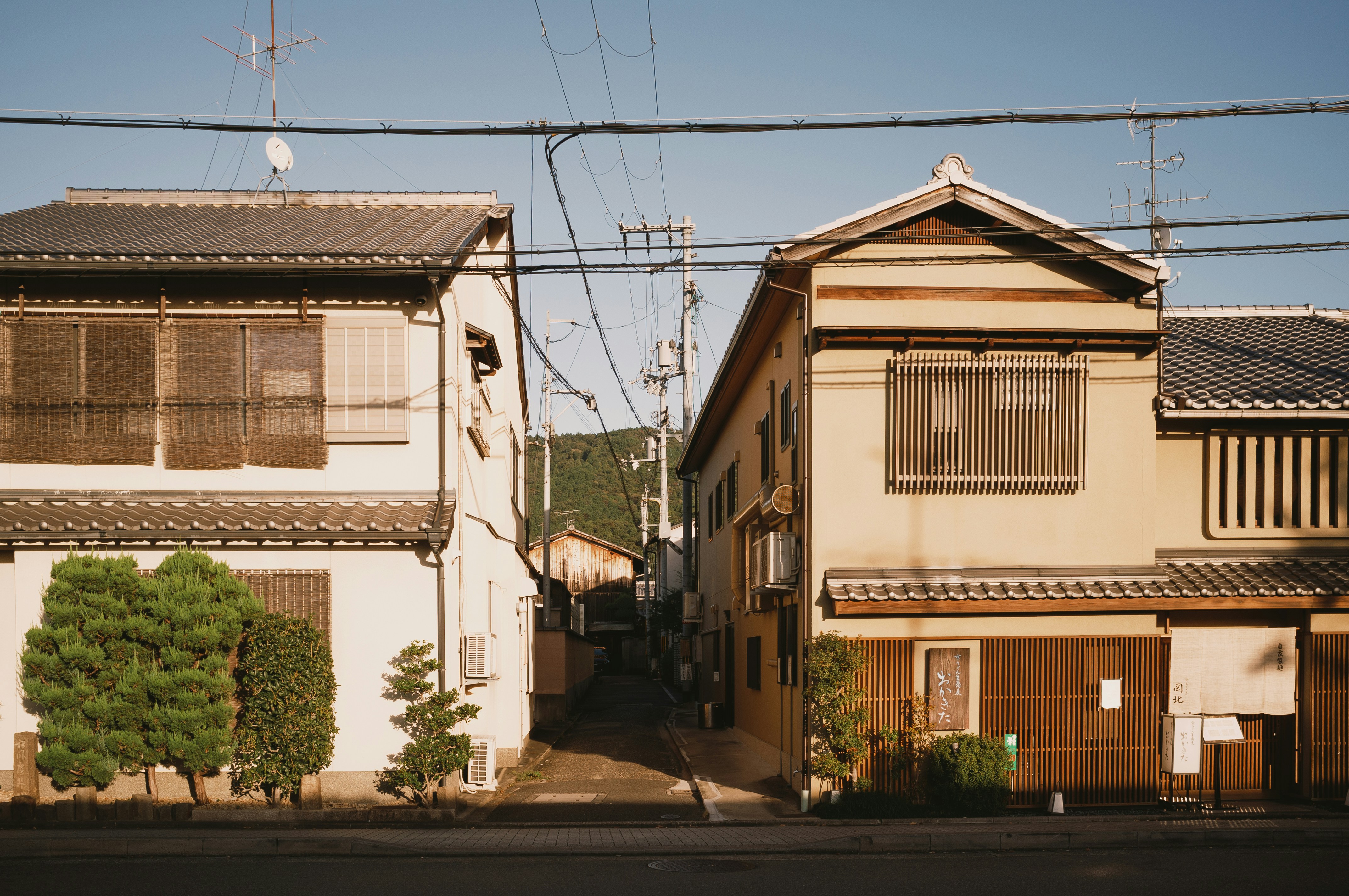 広島の住宅街と町並み